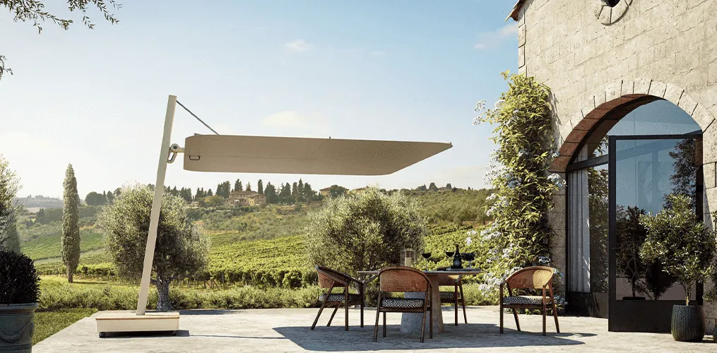 Icarus UX Leaf Shaped Shade Umbrella