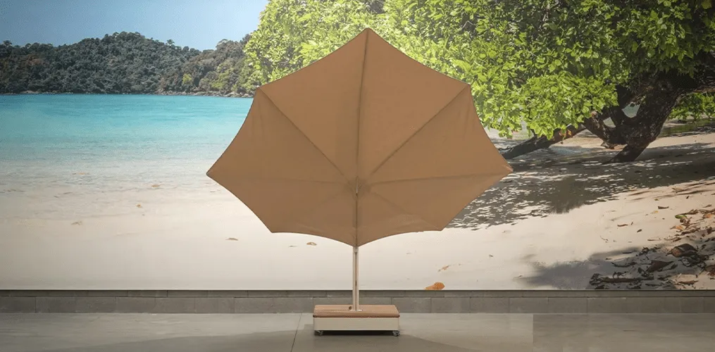 Icarus UX Leaf Shaped Shade Umbrella