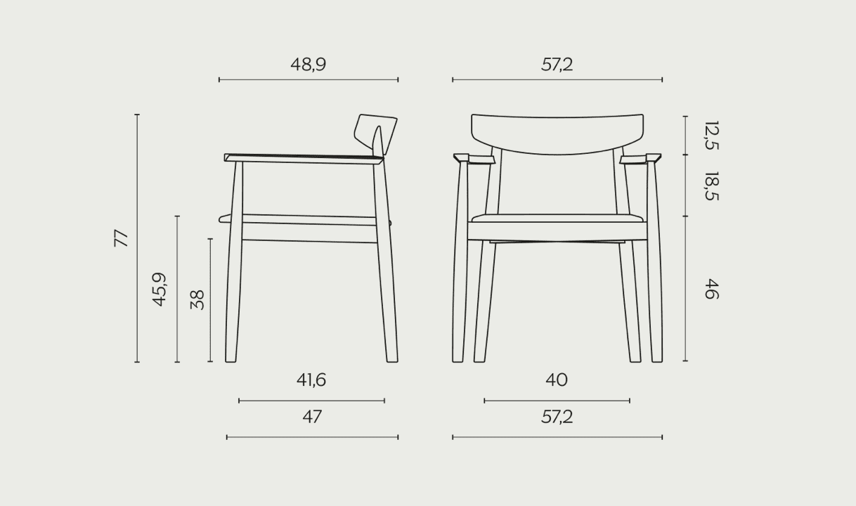 Claretta Armrest
